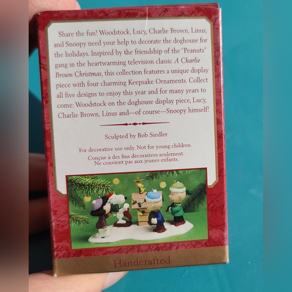 New in package Hallmark Lucy ornament snoopy collection - Picture 2 of 3